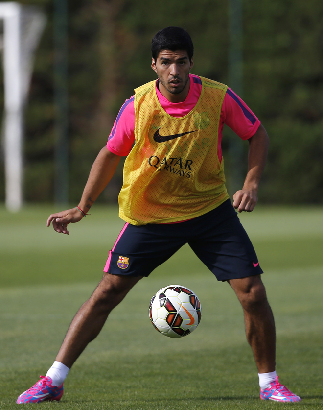 Луис Суарес се присъедини към Барселона