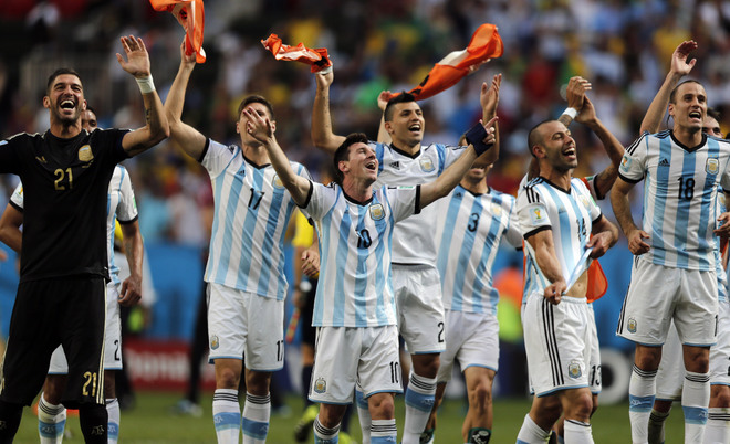 Аржентина е на полуфинал!