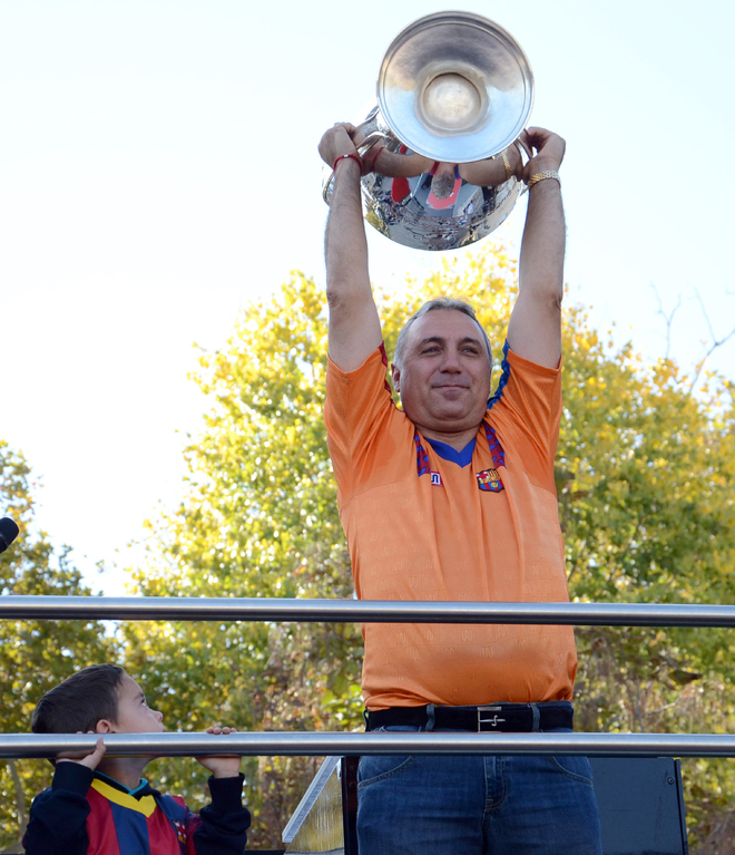 Христо Стоичков отново вдигна Купата на Шампионската лига