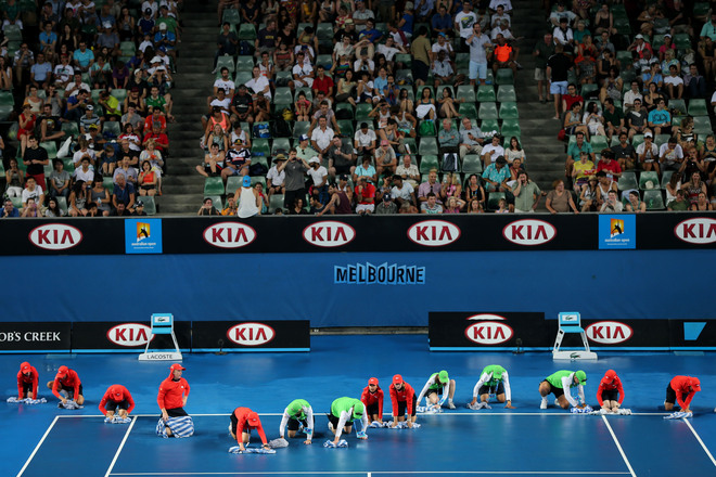 Изненадващ дъжд на Australian Open 